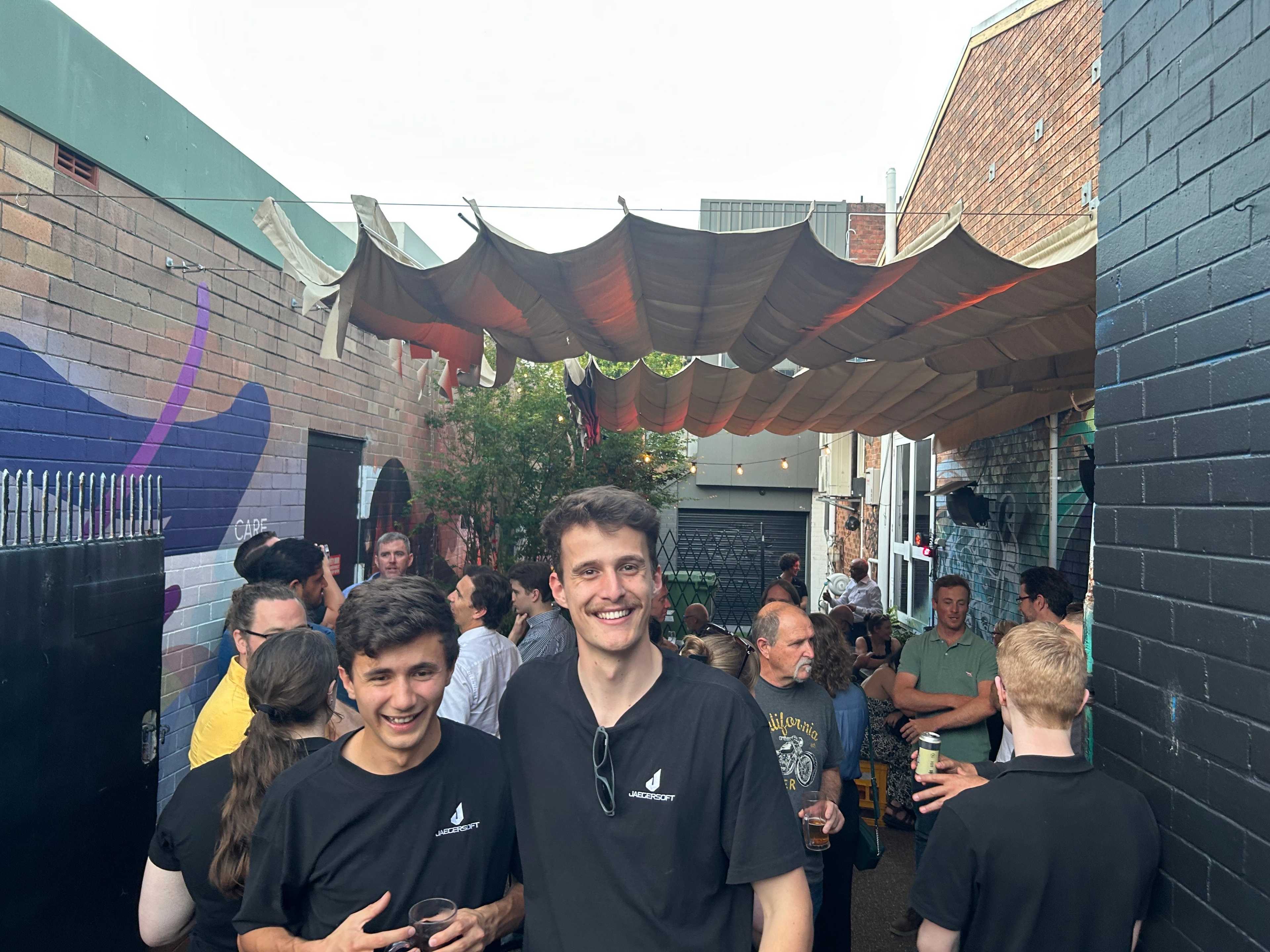 Jaegersoft team at Renewybeers