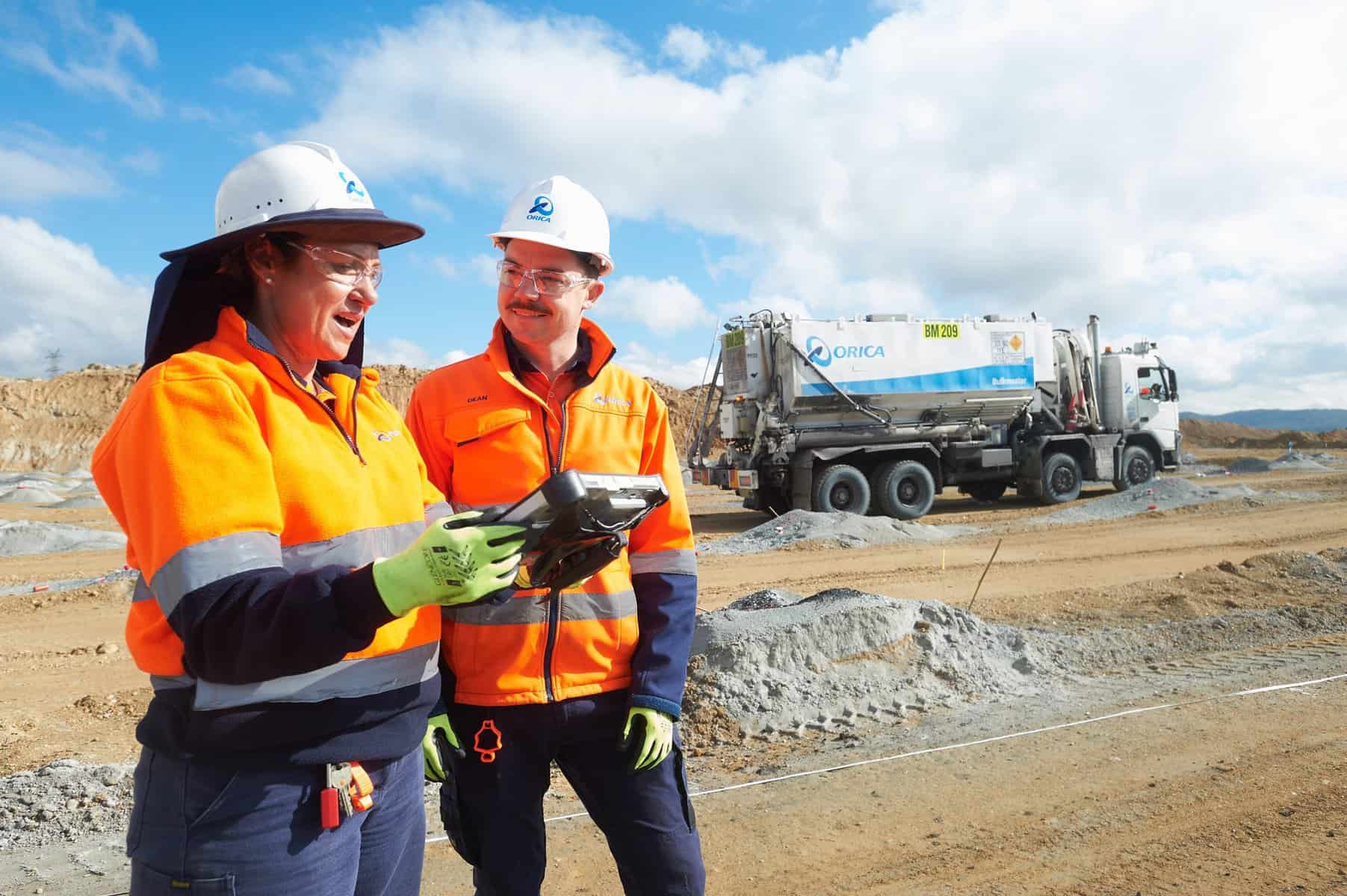 Orica Team On Site